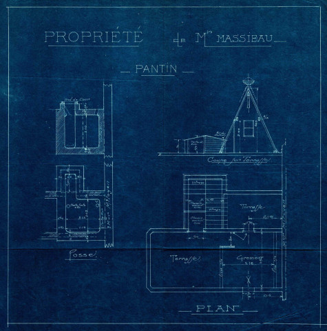 21 rue de la Paix, construction d'un pavillon d'habitation : permis de construire.
