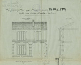 31 avenue du Général-Leclerc [ancienne route des Petits-Ponts] : permis de construire.