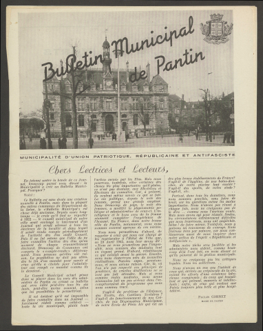 Bulletin municipal.