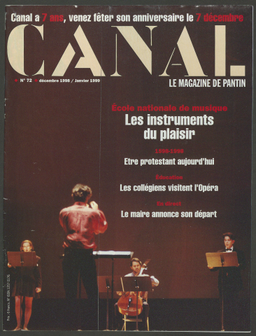 Journal municipal Canal n° 72.