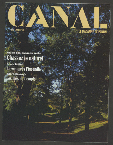 Journal municipal Canal n° 16.