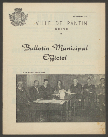 Bulletin municipal officiel.